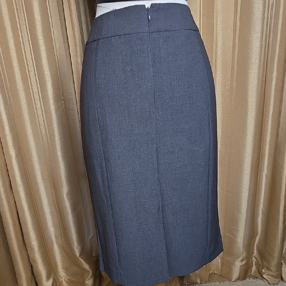 Calvin Klein Charcoal Pencil Skirt